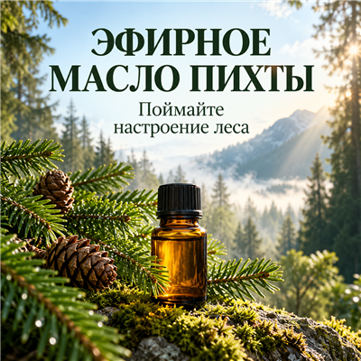 Эфирное масло пихты: поймайте настроение леса