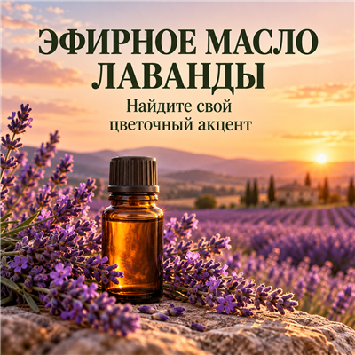 Эфирное масло лаванды: найдите свой цветочный акцент