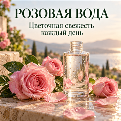 Розовая вода: цветочная свежесть каждый день